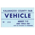 5"x3-1/2" Rectangle Auto Admission Sticker